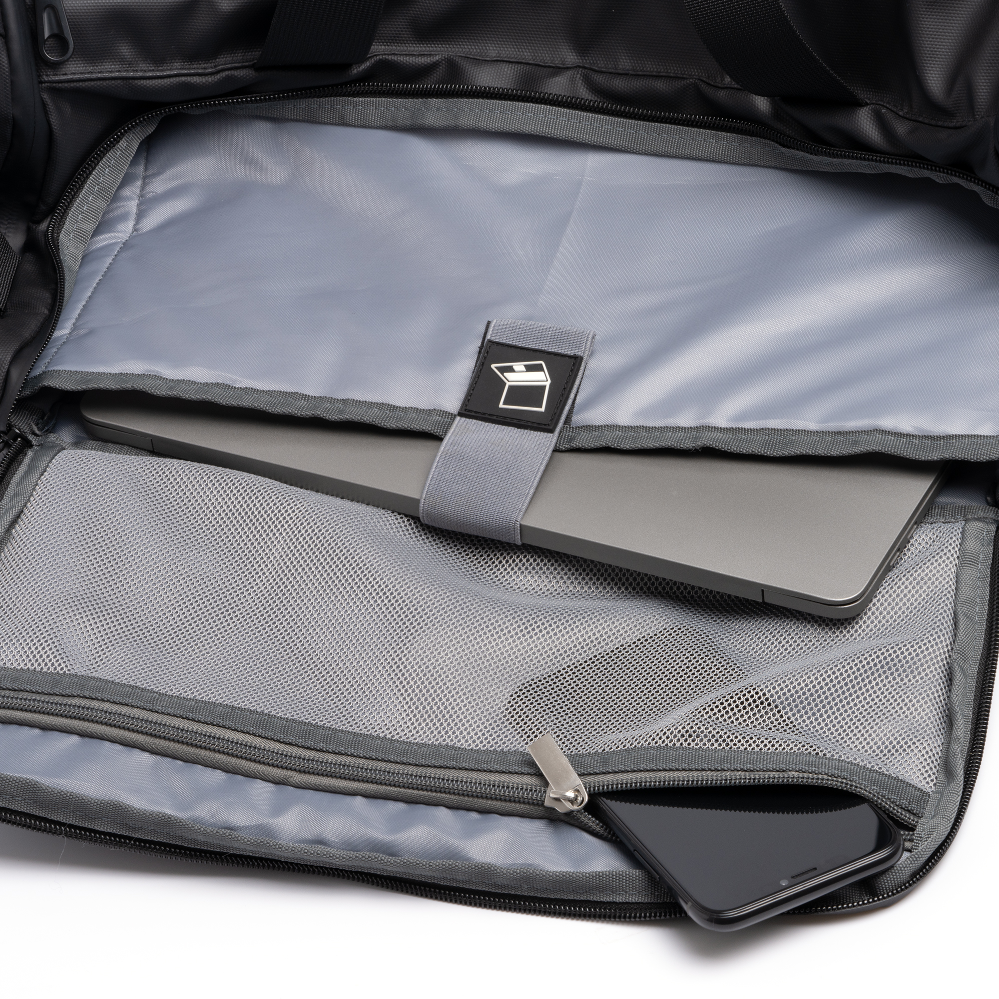 Сумка-рюкзак спортивная FANTOM, чёрный-8