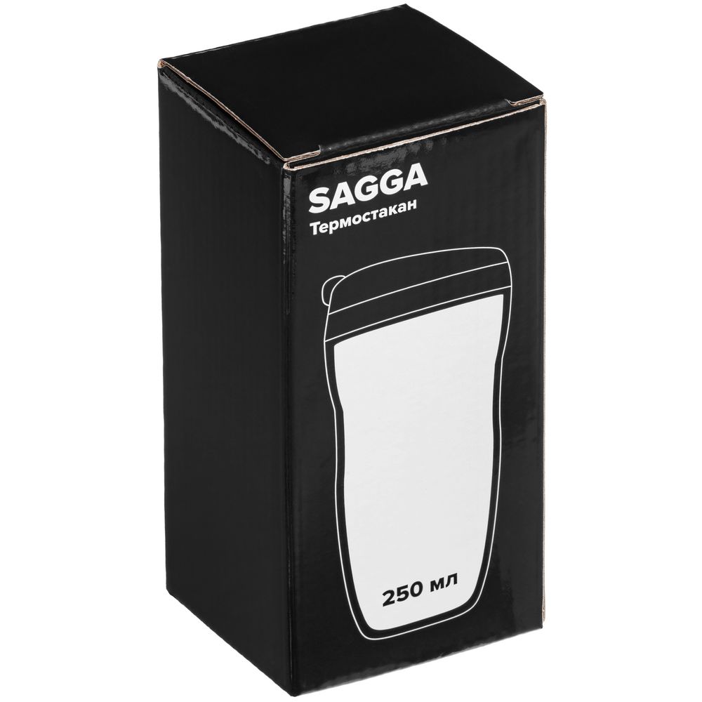 Термостакан Sagga, черный-5