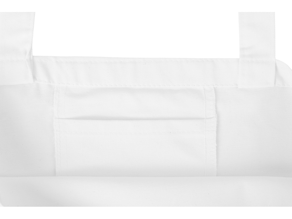 Сумка с широким дном и боками, белый-6