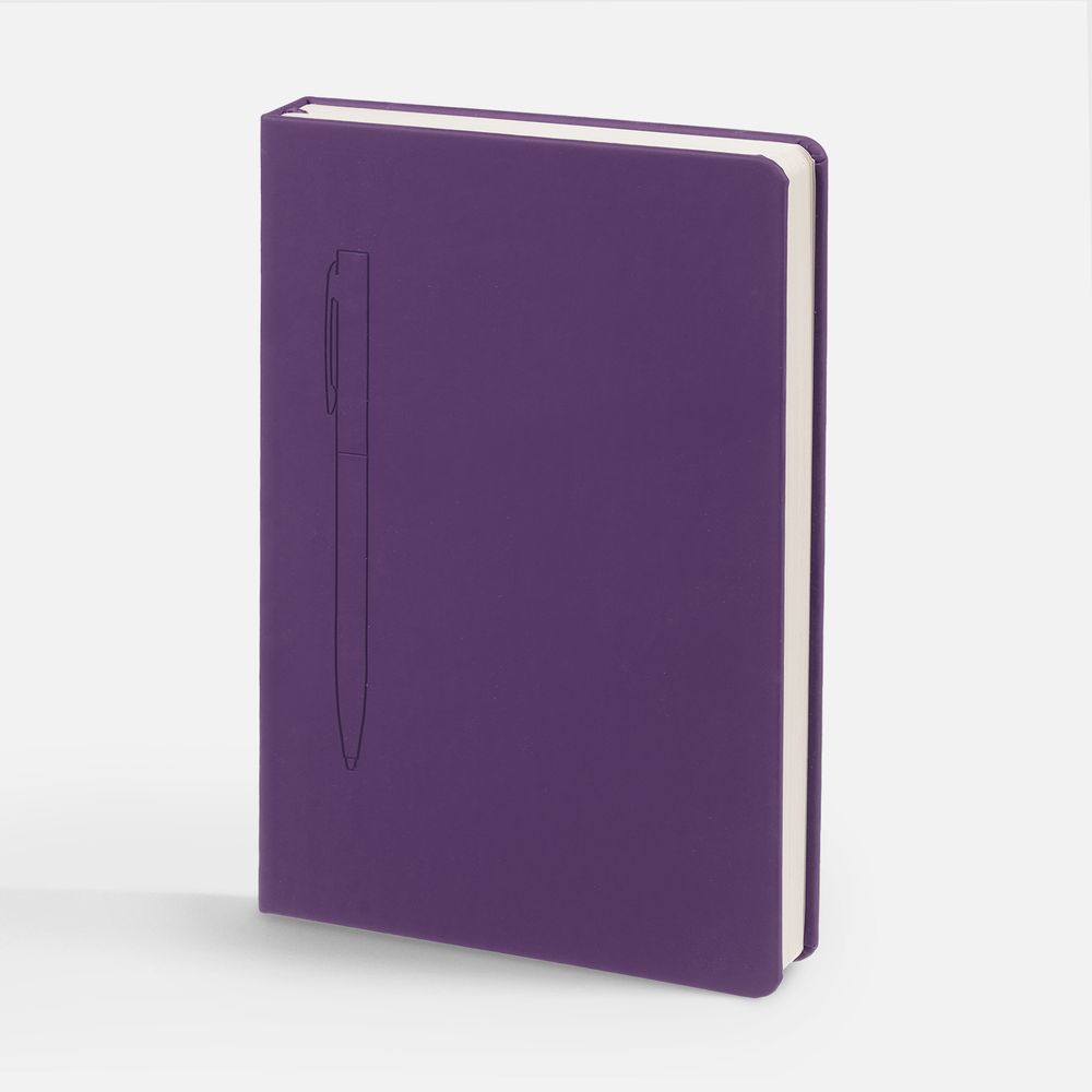 Ежедневник Magnet Shall, недатированный, фиолетовый-2