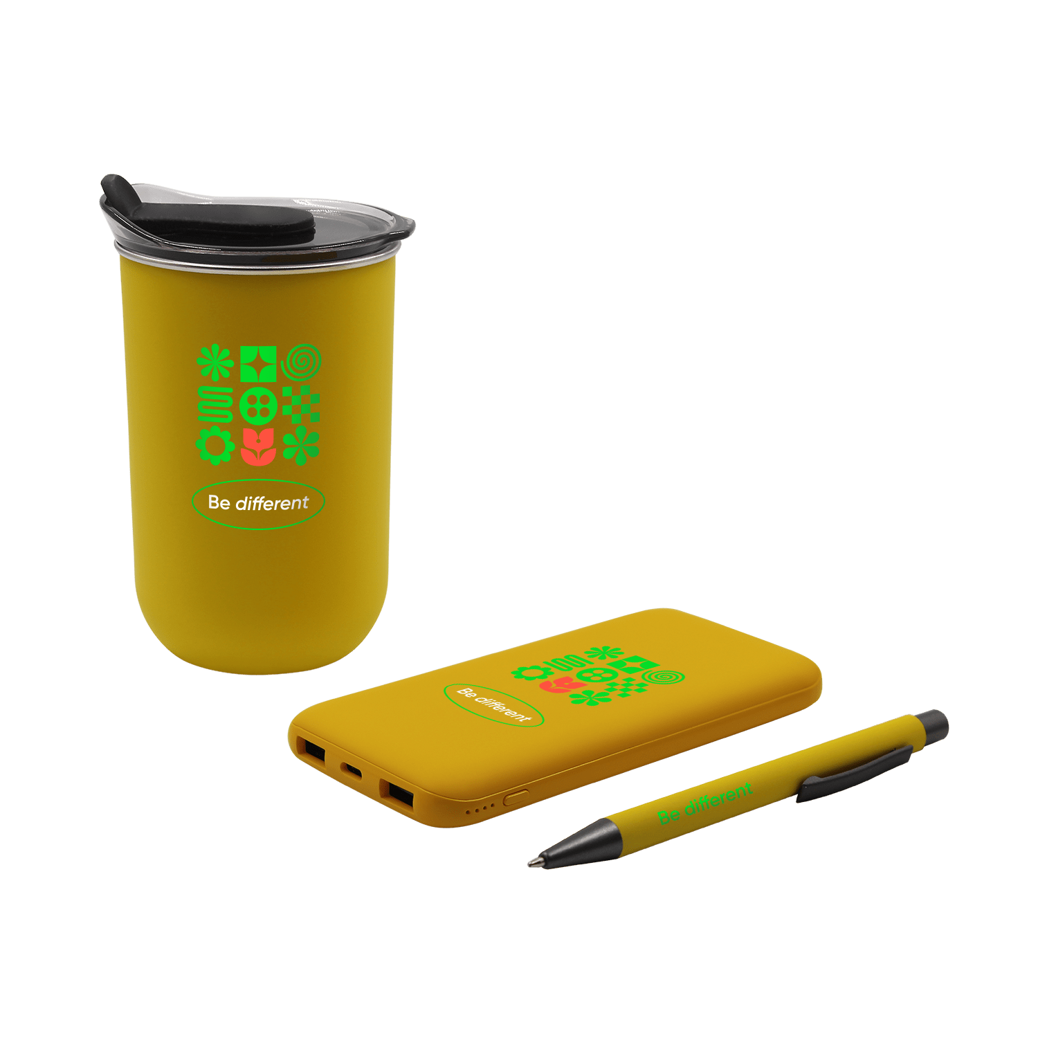 Набор Trend 10000 (жёлтый с чёрным)-3