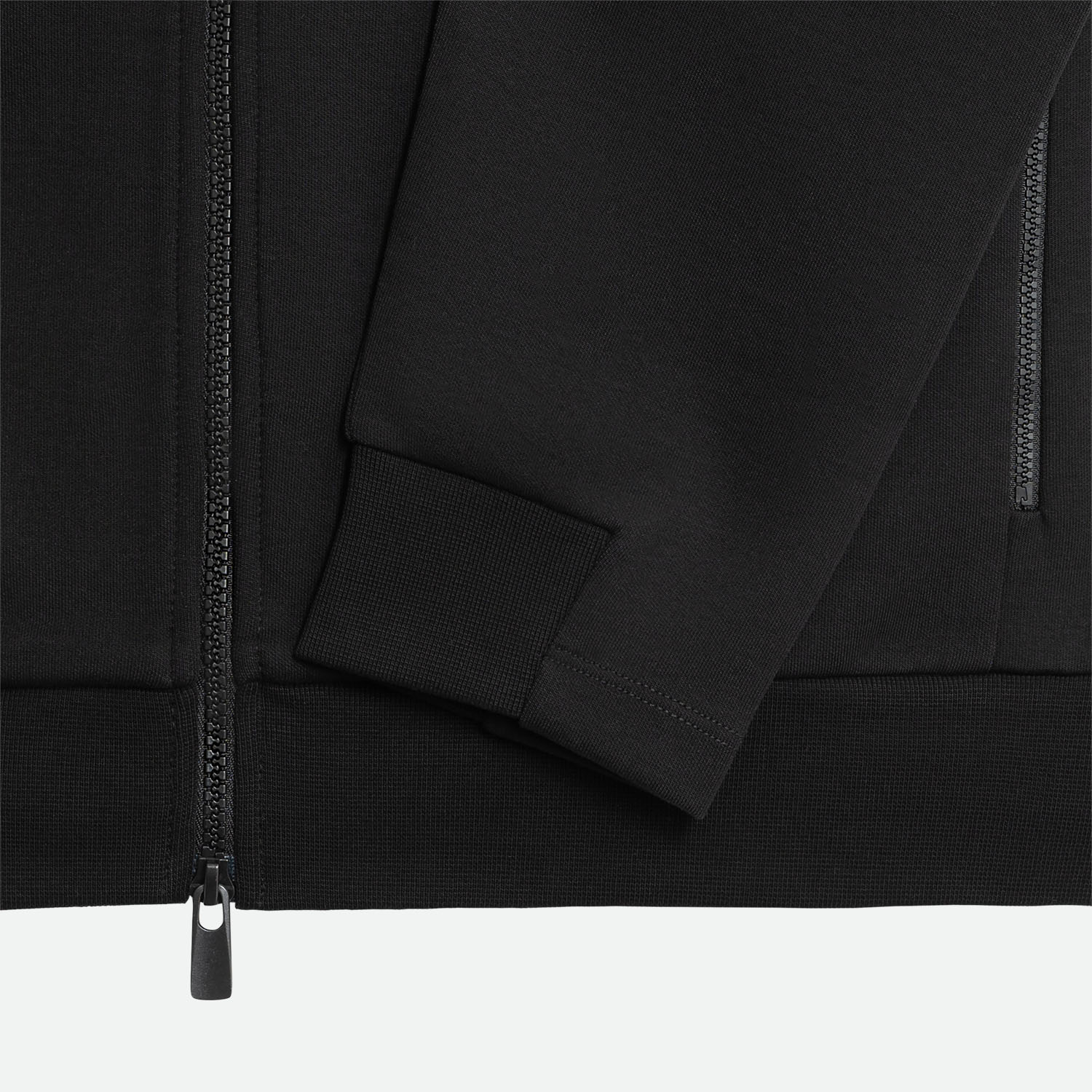 Толстовка на молнии ASTIN черная-6