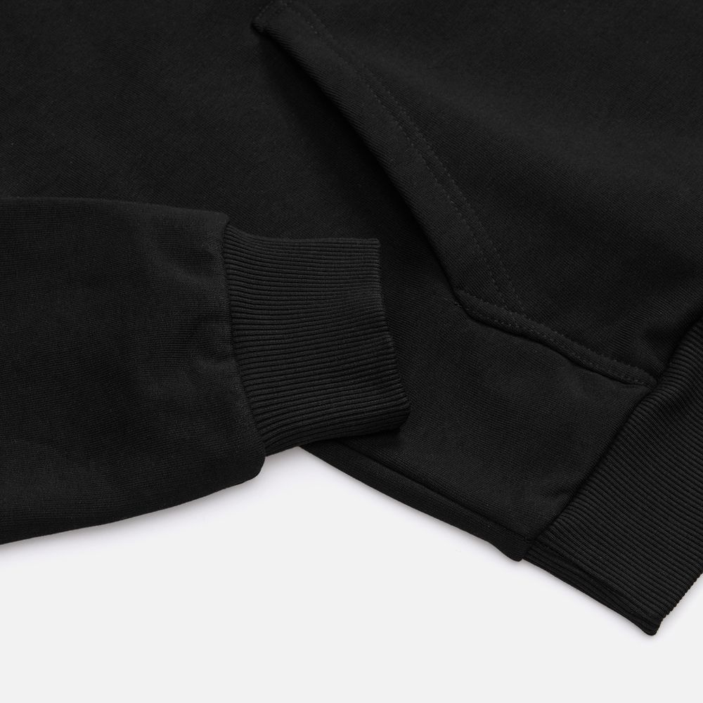 Толстовка унисекс оверсайз Sartoro, черная-2