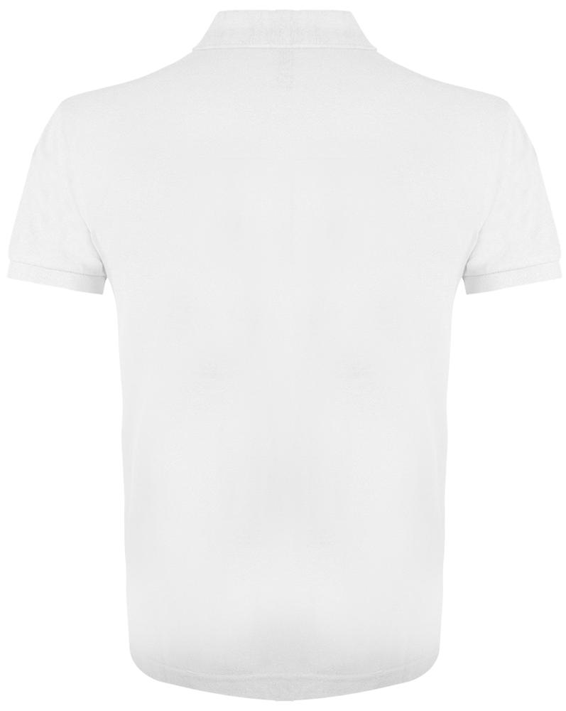 Рубашка поло мужская Prime Men, белая-2