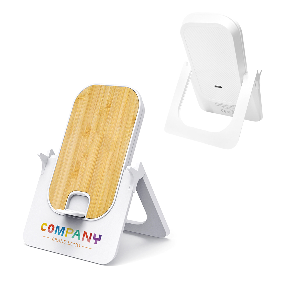 Беспроводное зарядное устройство Bambooco 15W, Белый-1