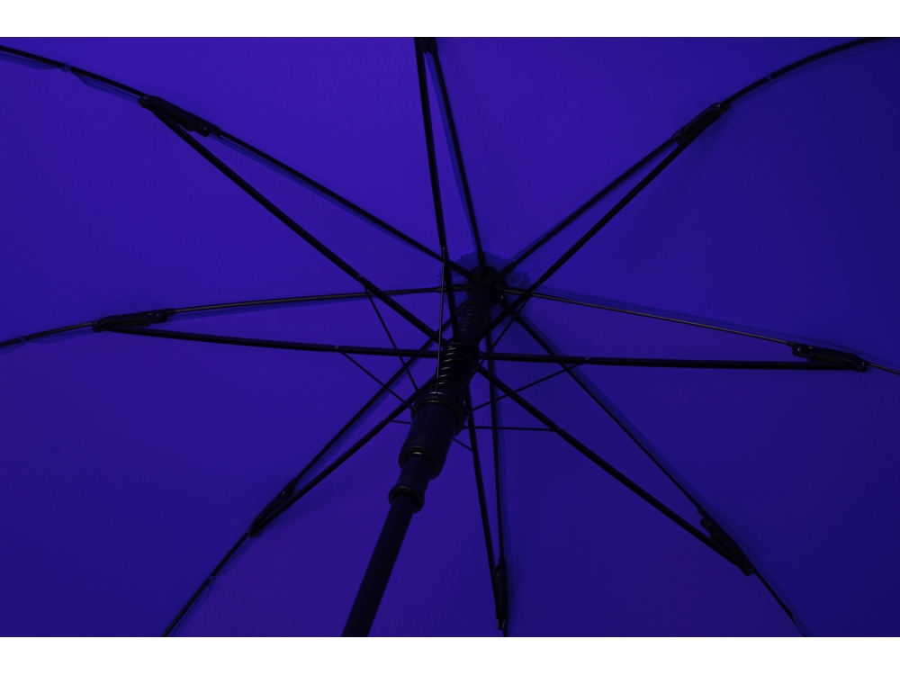 Зонт-трость полуавтомат Wetty с проявляющимся рисунком, синий-10