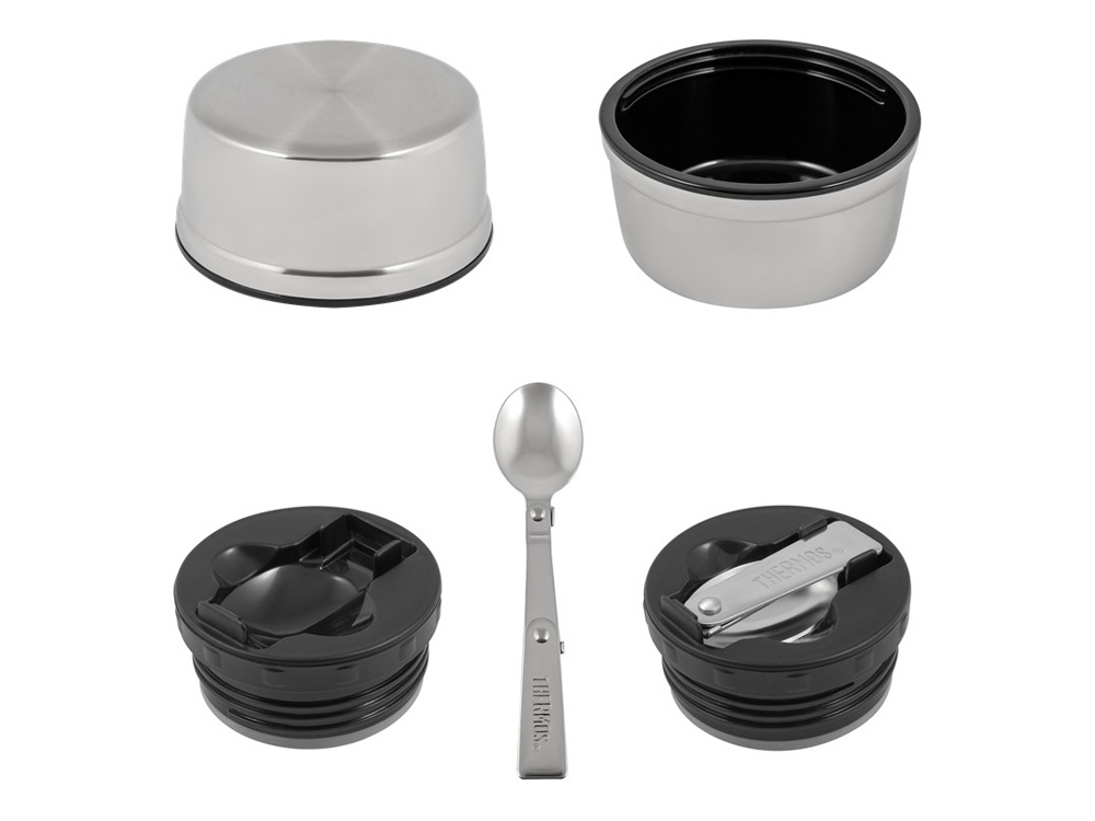 Термос из нерж. стали с ложкой тм THERMOS SK3000 MRR 0,47L-8