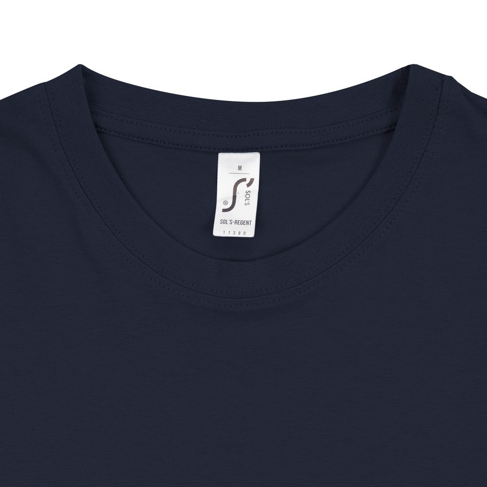 Футболка унисекс Regent 150, темно-синяя (navy)-2