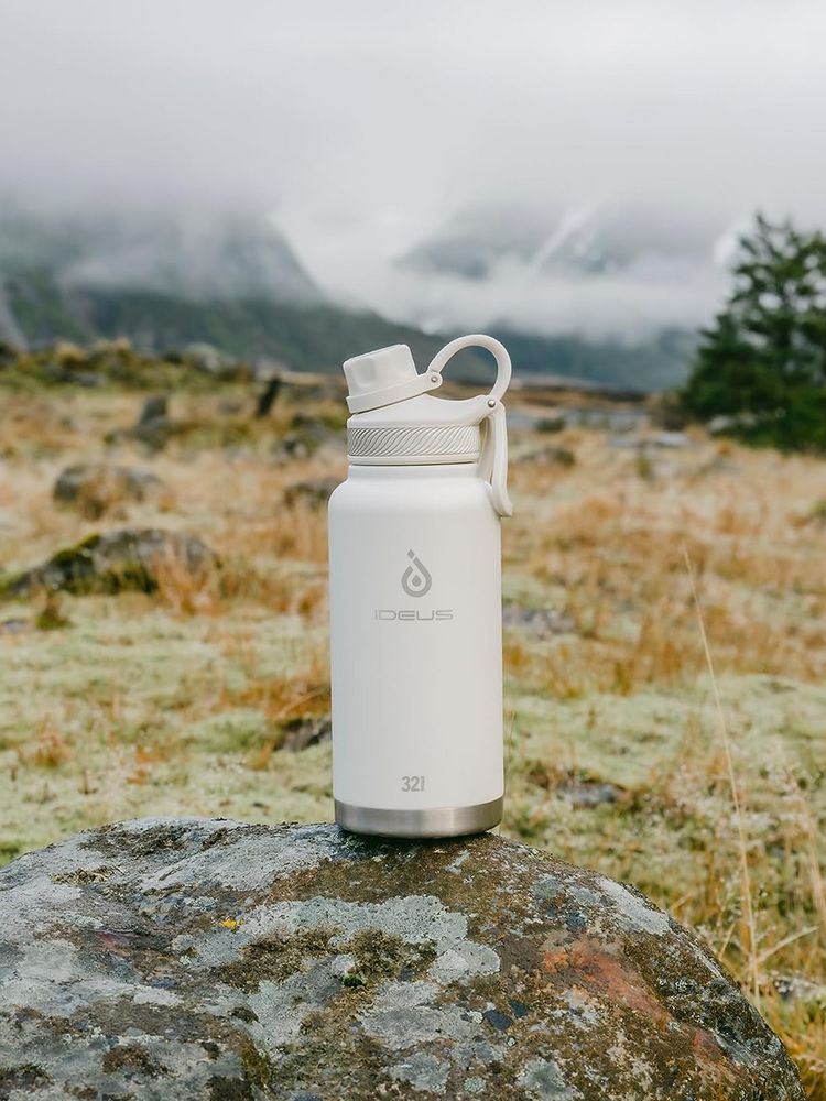 Термобутылка Fujisan XL 2.0, белая (молочная)-5