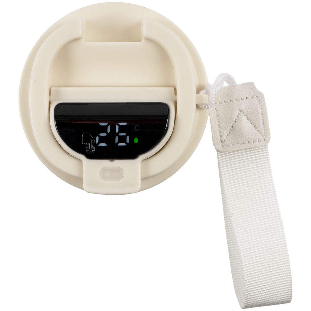 Смарт-стакан с заменяемой батареей tellMug, ver.2, молочно-белый-3