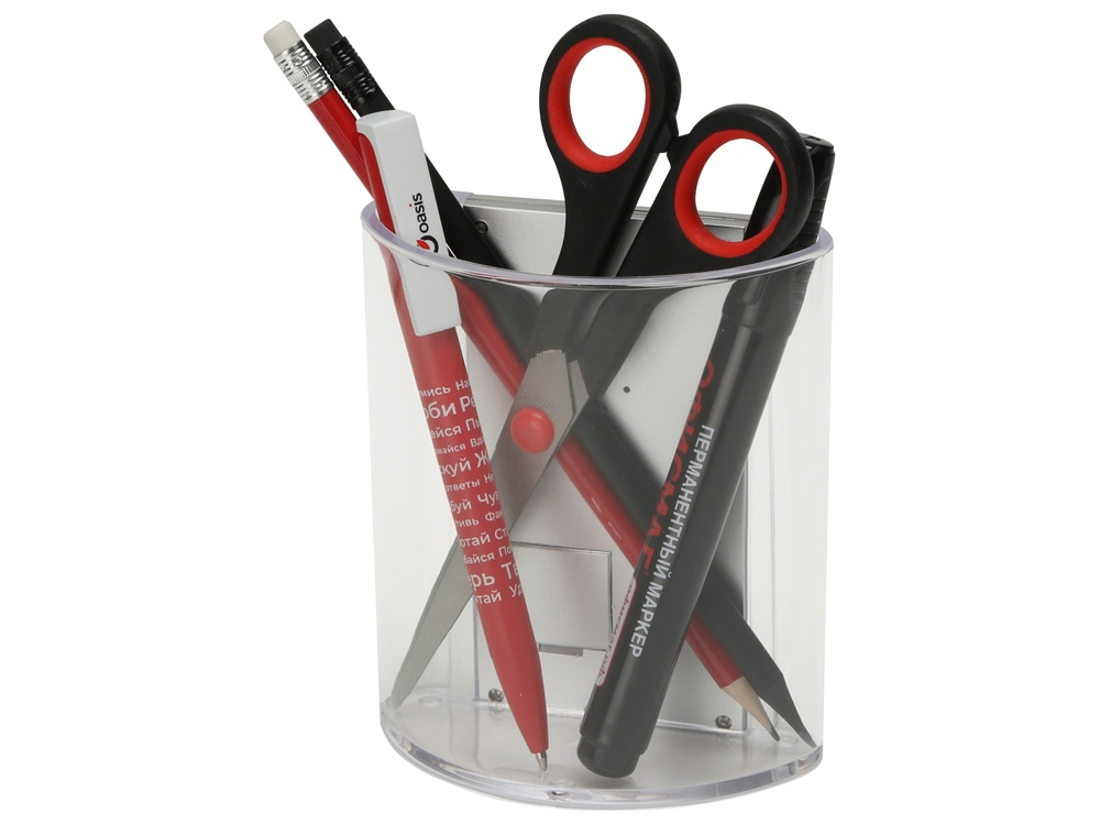 Подставка Минута, прозрачный/серебристый-2