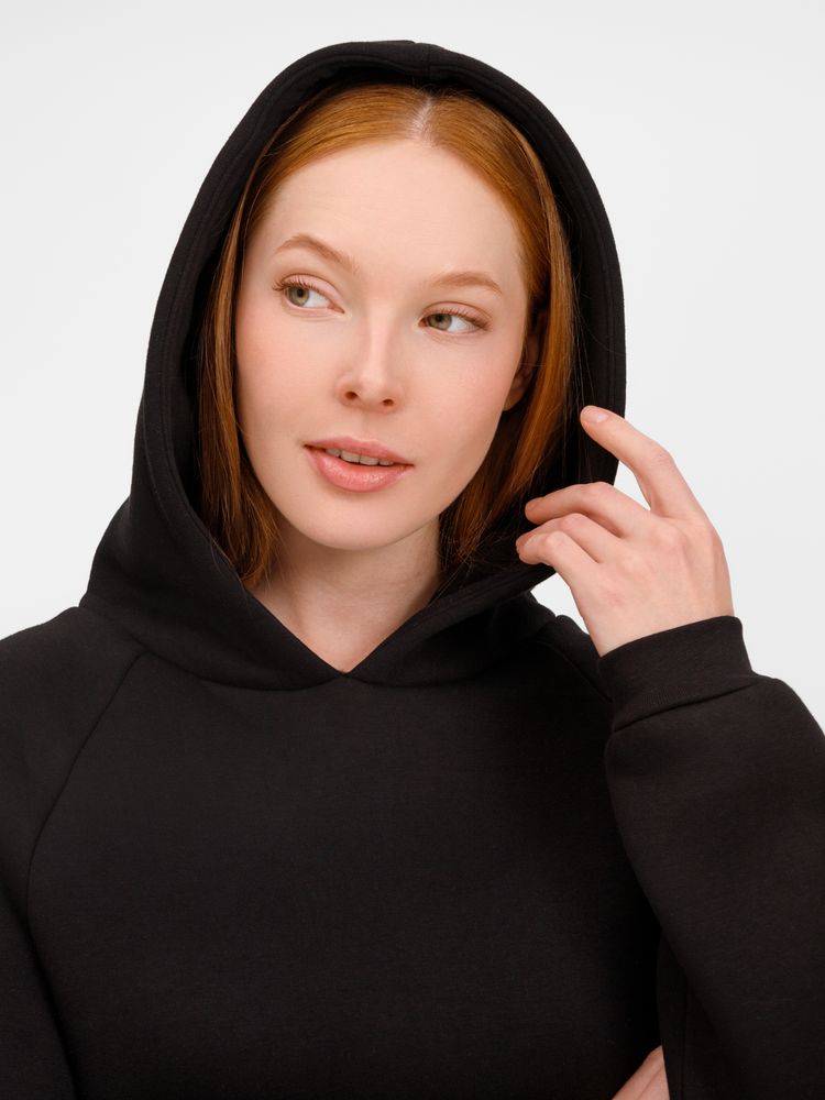 Худи унисекс оверсайз Easy Street, черное-5