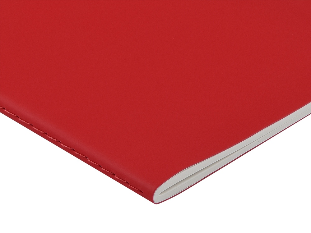 Тетрадь с каменной бумагой А5 Carrara 40 л., линейка, красный-2