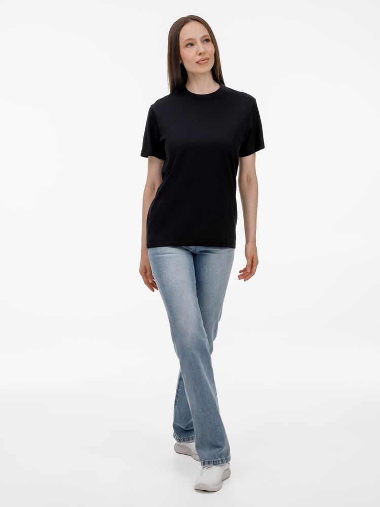 Футболка унисекс T-Bolka 180, черная-5