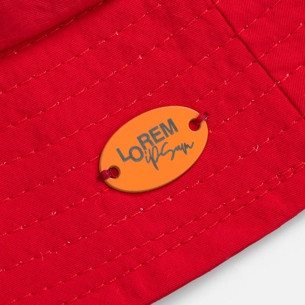 Панама Pana Vista, красная-10