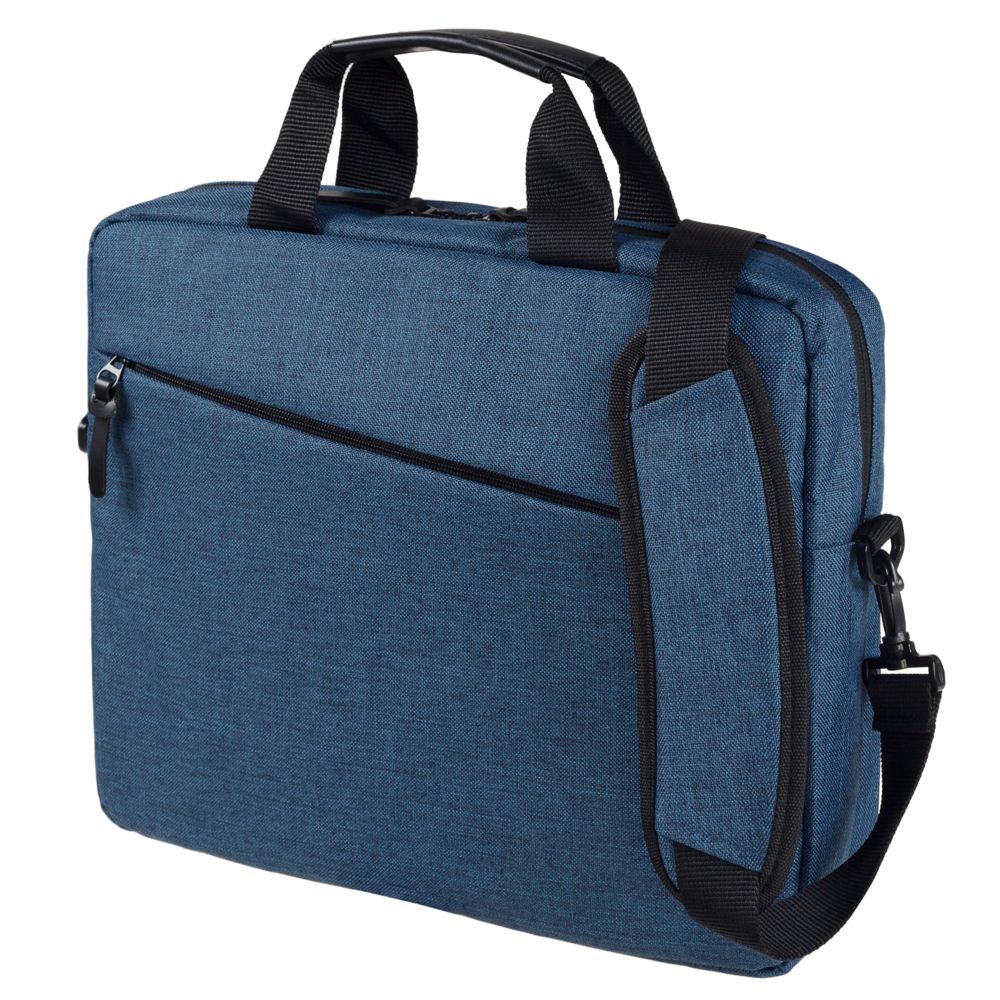Сумка для ноутбука The First, синяя-2