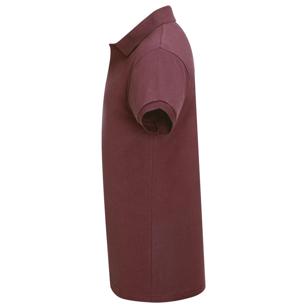 Рубашка поло мужская Perfect Men 180, бордовая-3