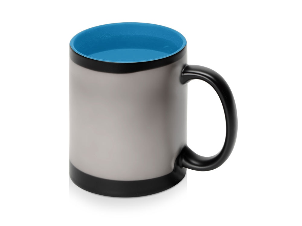 Кружка-хамелеон Surprise матовая, черный/голубой-4