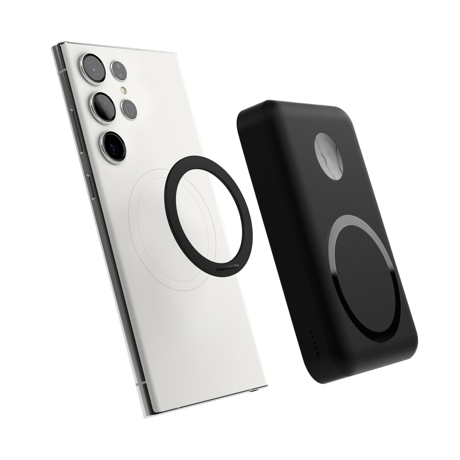 Магнитный внешний аккумулятор Allroundo Pro, 10 000 мАч, черный-5