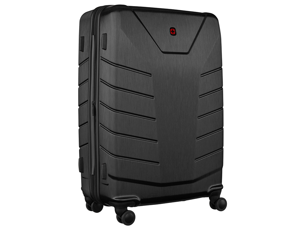 Чемодан WENGER Pegasus, черный, поликарбонат+АБС-пластик, большой, 52х76х30 см, 99 л.-2