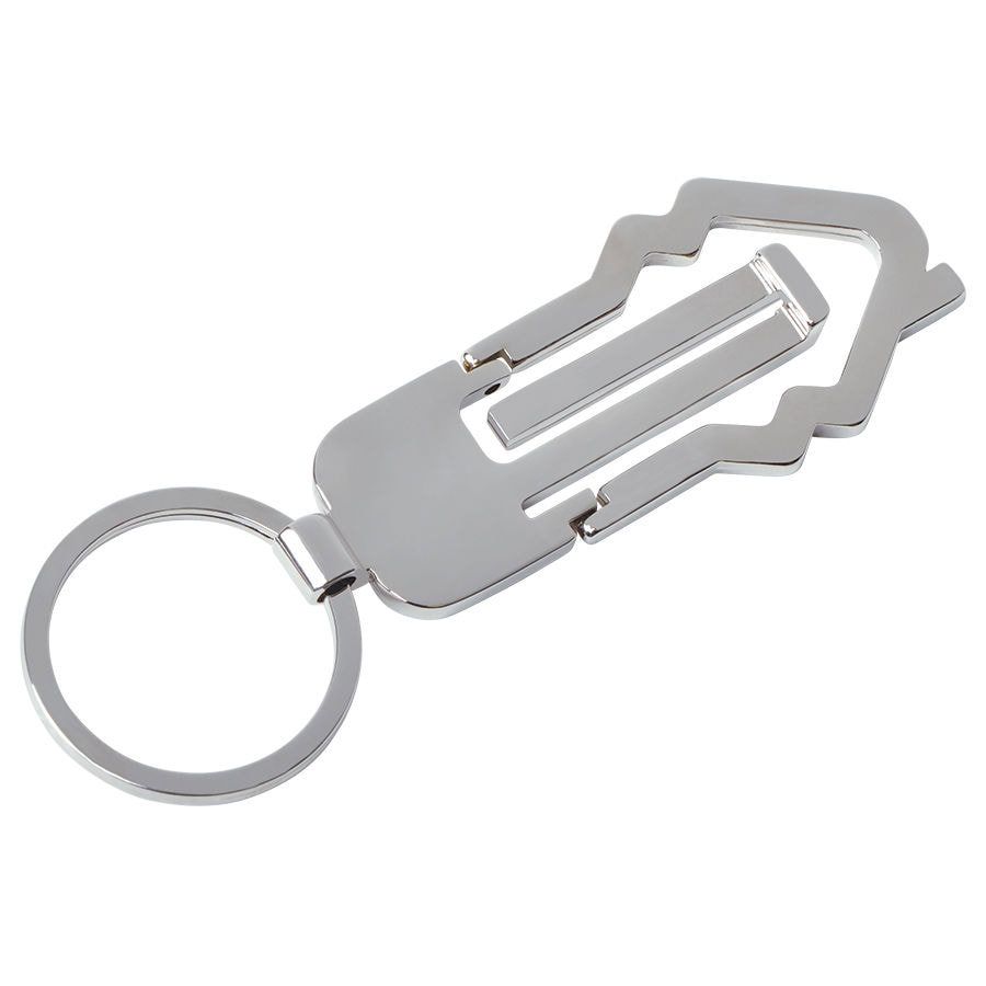 Брелок "Home stand" в упаковке, 7,3х3х0,3см,металл, серебристый-0