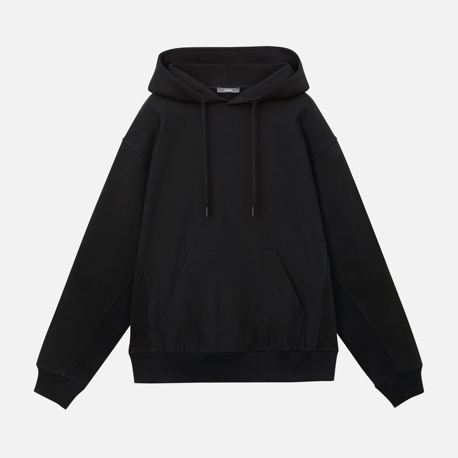 Худи релакс унисекс ADVENTURE, черный-7