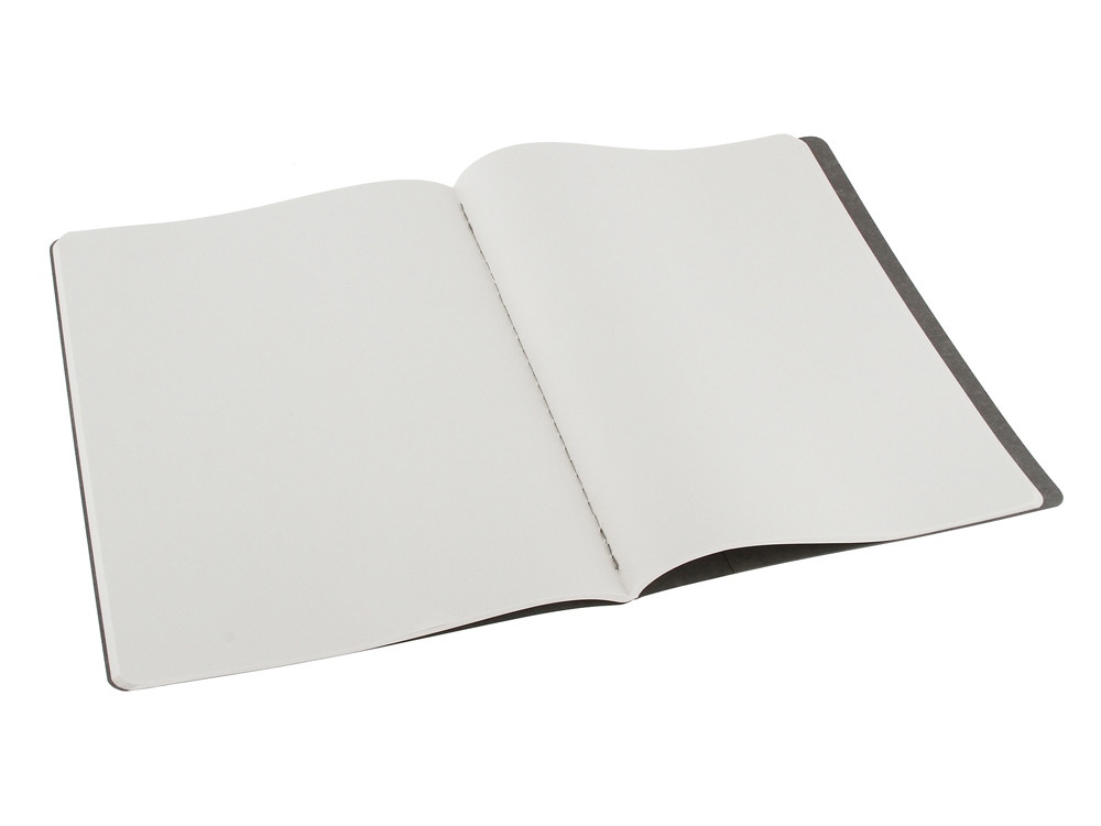 Записная книжка Moleskine Cahier (нелинованный, 3 шт.), ХLarge (19х25см), серый-2