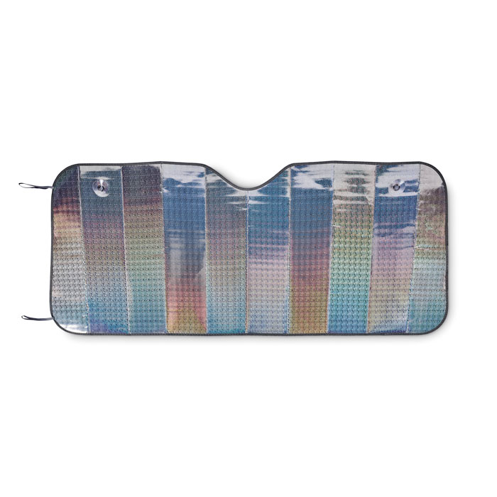 Экран солнцезащитный, тускло-серебряный-0