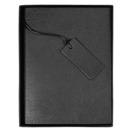 Ежедневник Flexy Foggia Leatherette B5, Чёрный-1