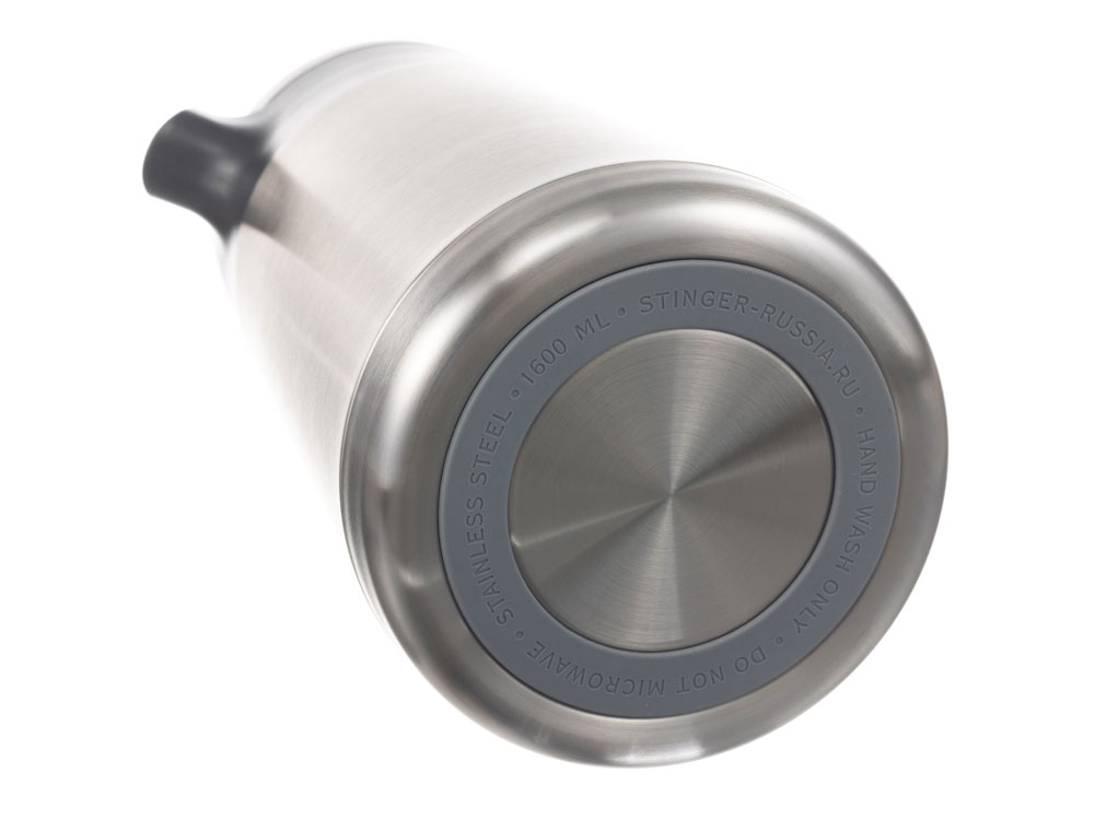 Термокофейник Stinger, 1,6 л, нержавеющая сталь, серебристый, 18 x 13,6 x 25,9 см-5