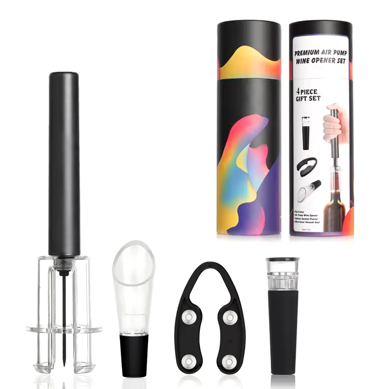 Винный набор Winetube, Черный-2