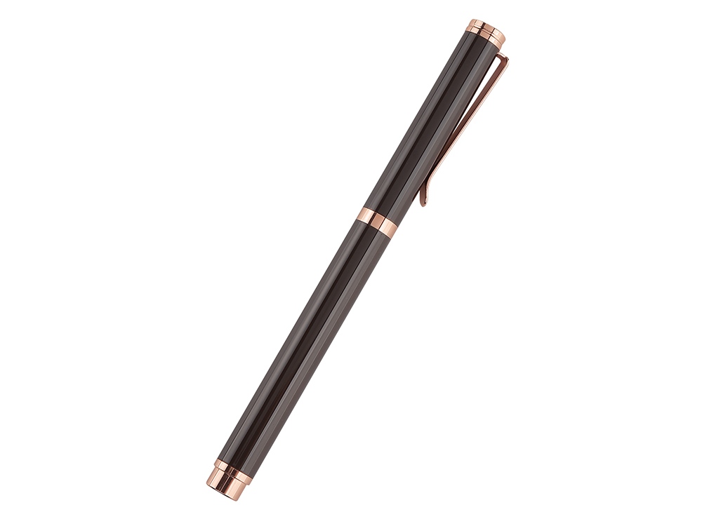 Ручка металлическая шариковая Venezia Classico, коричневый-0