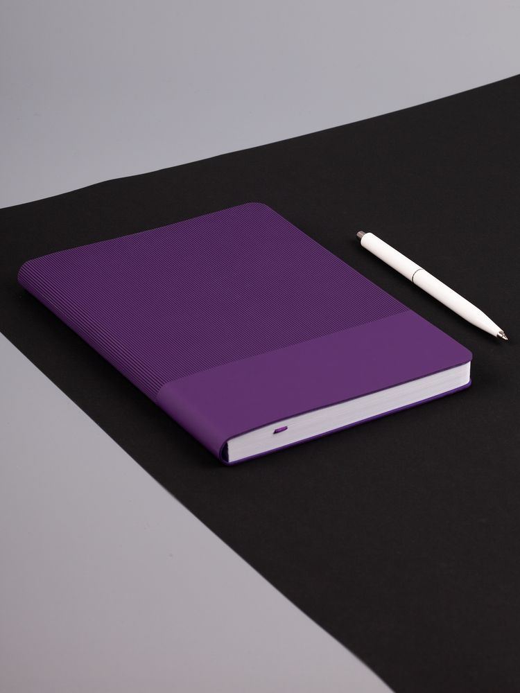 Ежедневник Vale, недатированный, фиолетовый-4