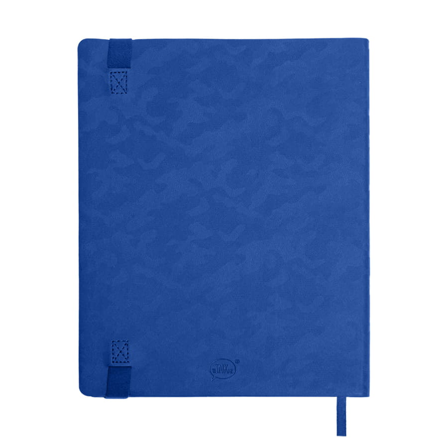 Бизнес-блокнот TABBY BIGGY, формат В5, в клетку, синий-2