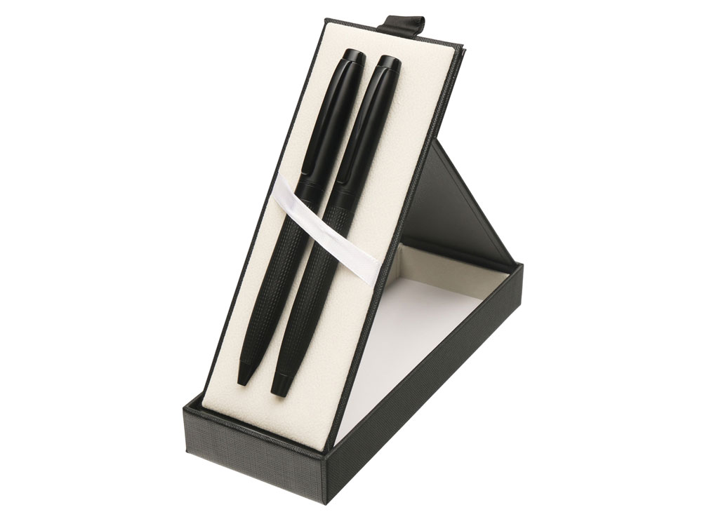 Подарочный набор из 2-х ручек Kafka, черный-0