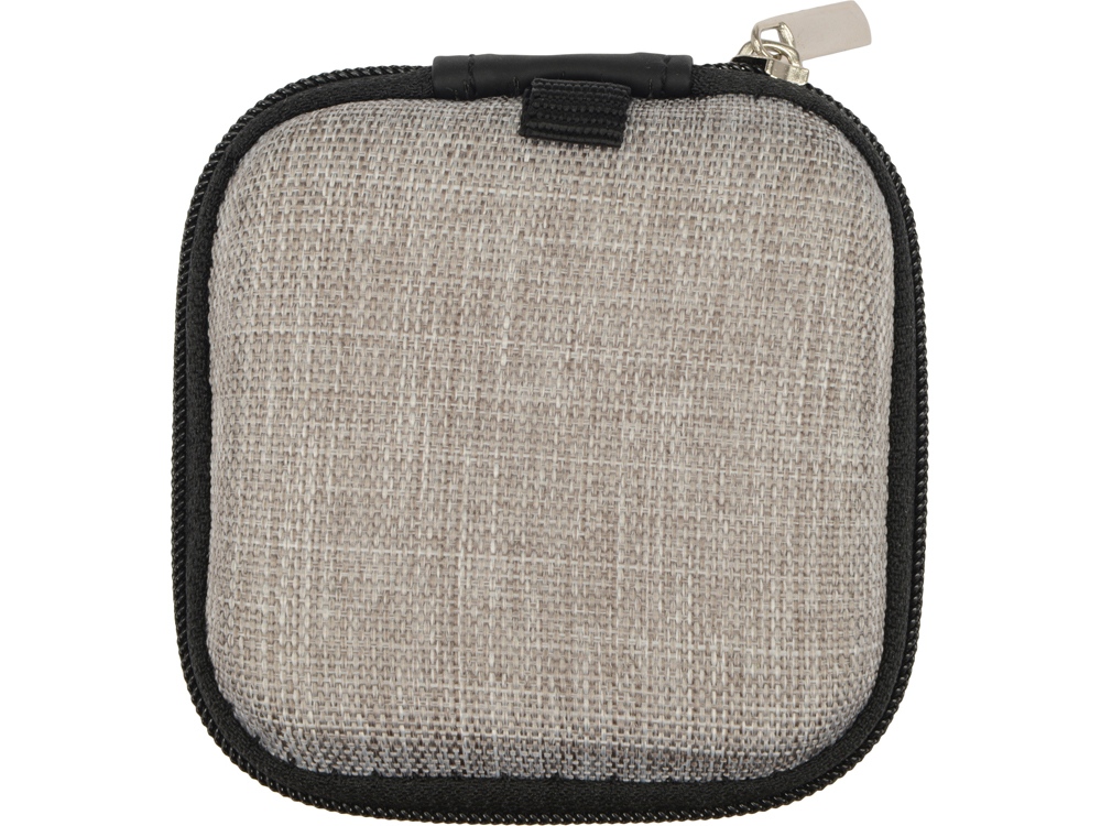 Набор с наушниками и зарядным кабелем 3-в-1 In motion, серый-7