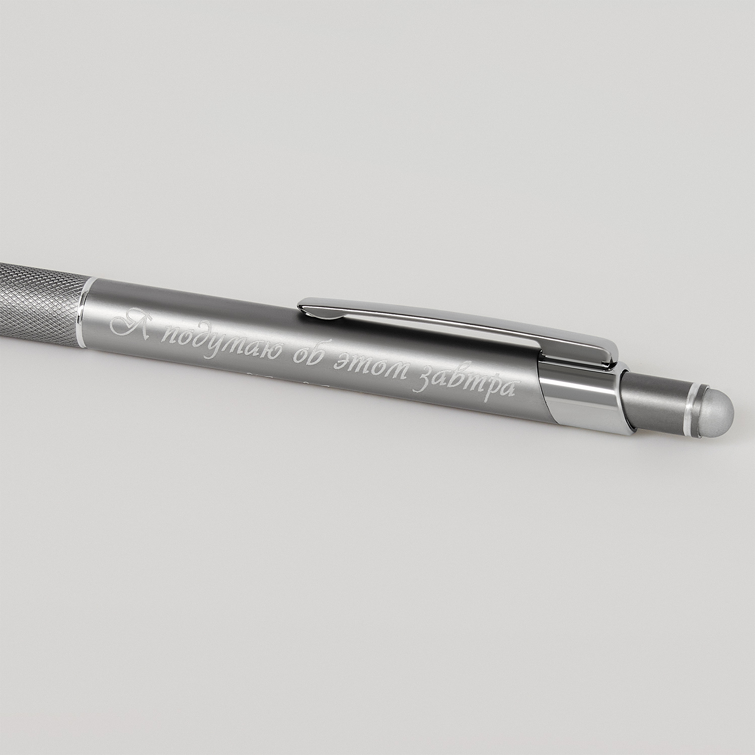 Шариковая ручка Levi, серая-9