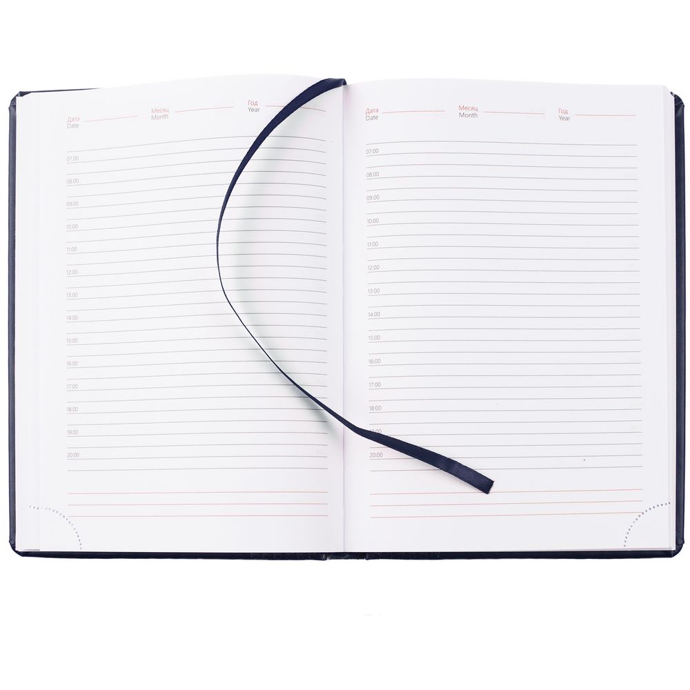 Ежедневник Prizma, недатированный, темно-синий-2