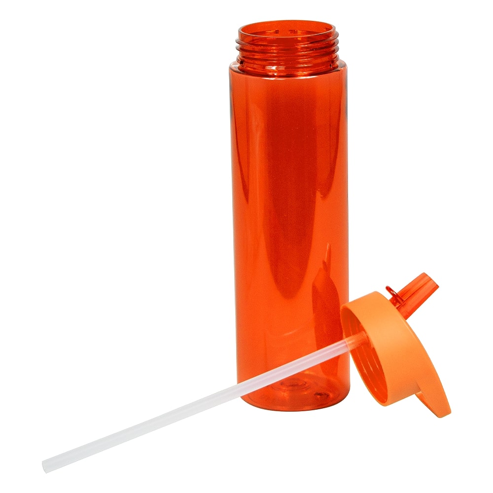 Пластиковая бутылка Norway, Оранжевый-4