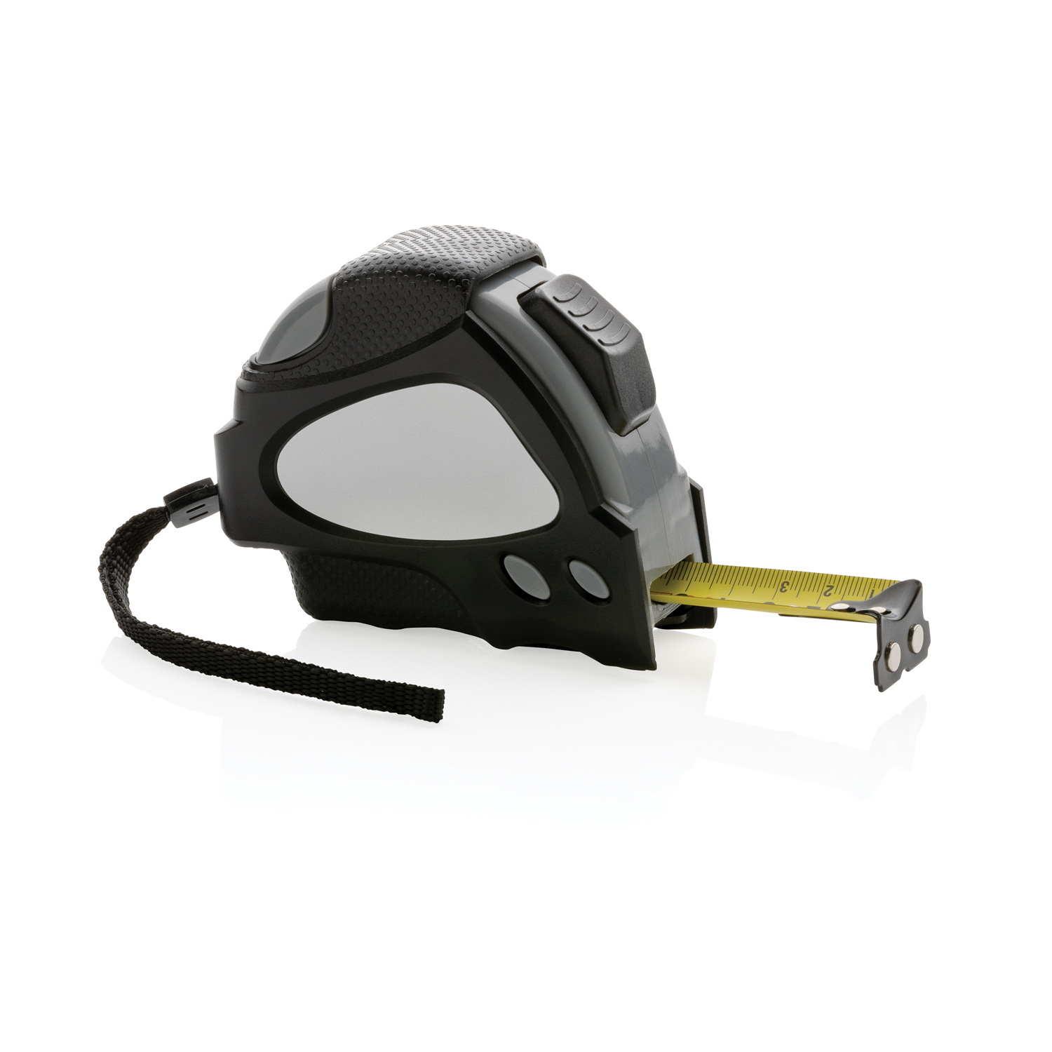 Рулетка Auto Stop из переработанного пластика RCS, 8м/25 мм-0