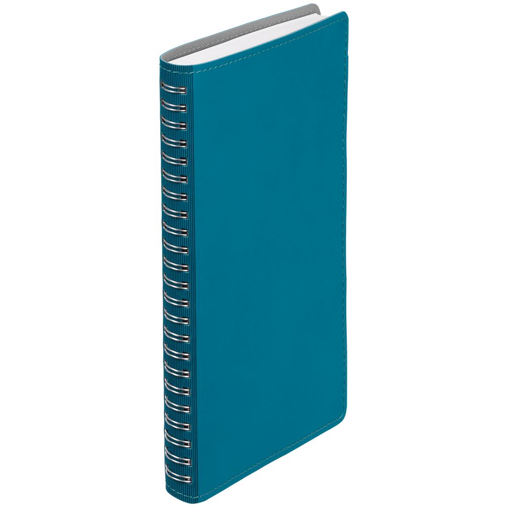 Ежедневник Spring Shall, недатированный, бирюзовый-1