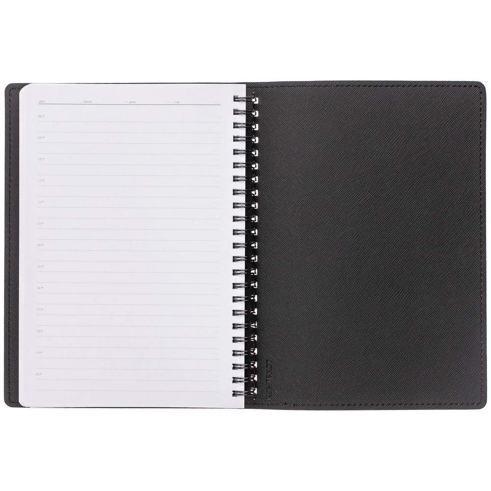 Ежедневник Spring Shall, недатированный, голубой-4