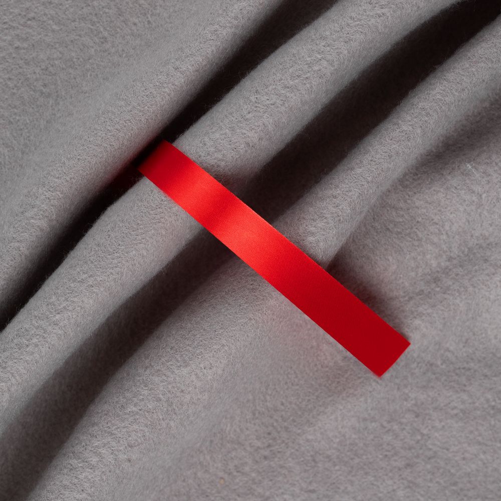 Лента сатиновая Satin 10 S, красная, 50 см-0