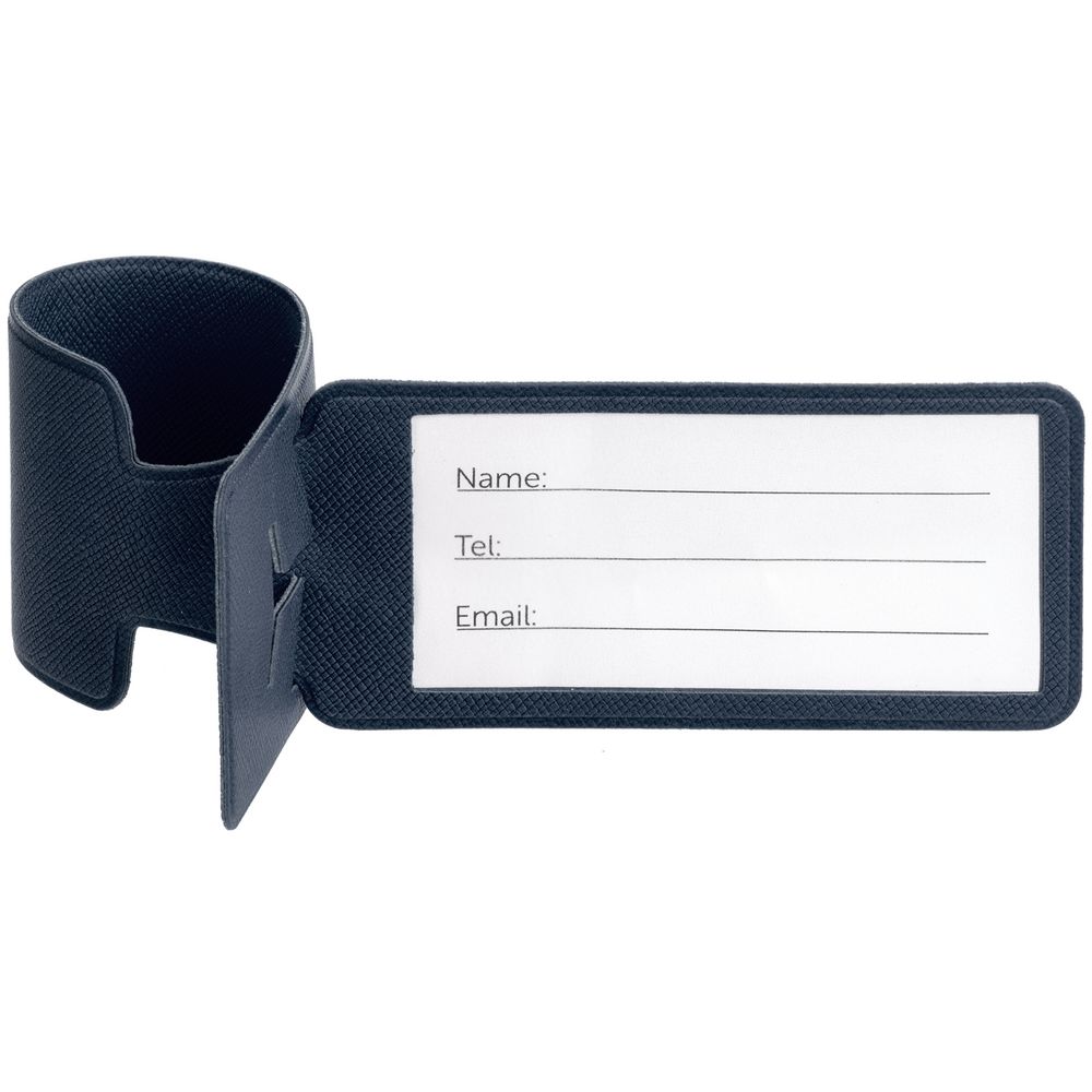 Багажная бирка Devon, синяя-1