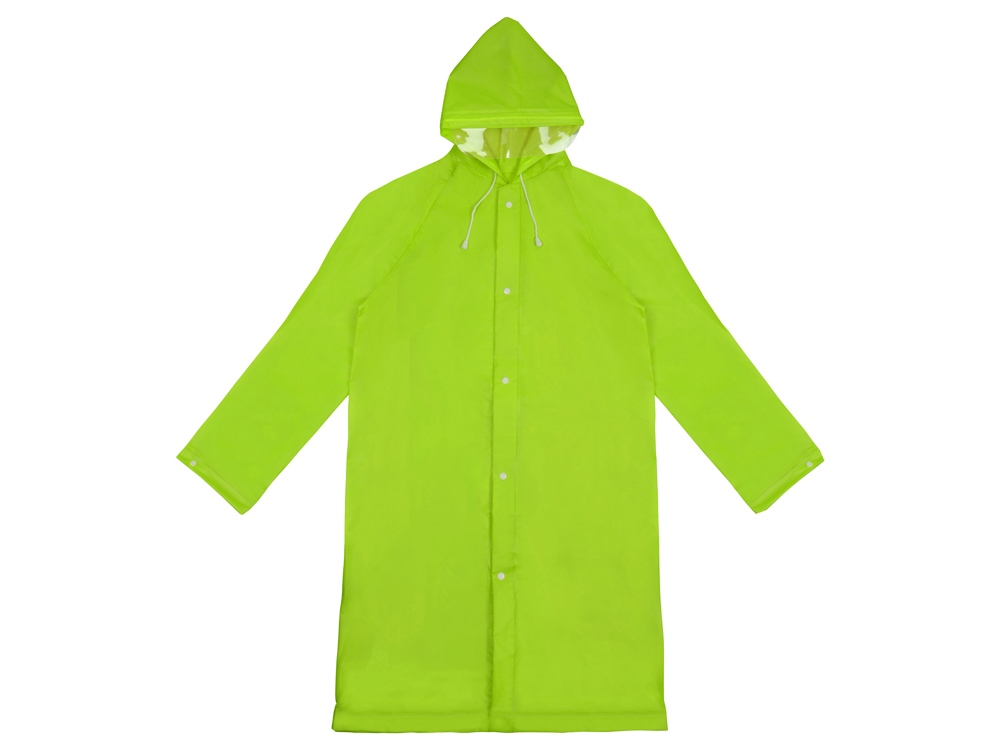 Дождевик Hawaii c чехлом унисекс, зеленое яблоко-2