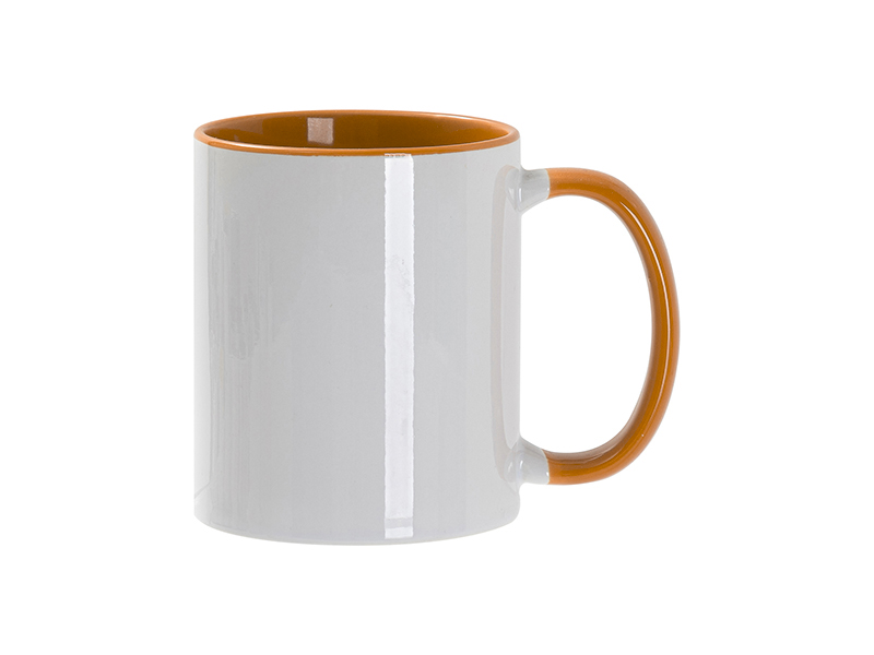 Набор подарочный WHITE VEIL: блокнот, ручка, кружка; белый/оранжевый, белый, оранжевый-5