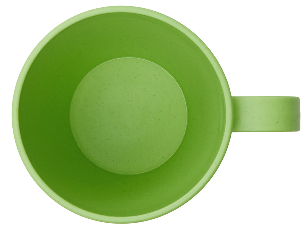 Кружка из пшеничного волокна Morning, 400 мл, зеленый-2