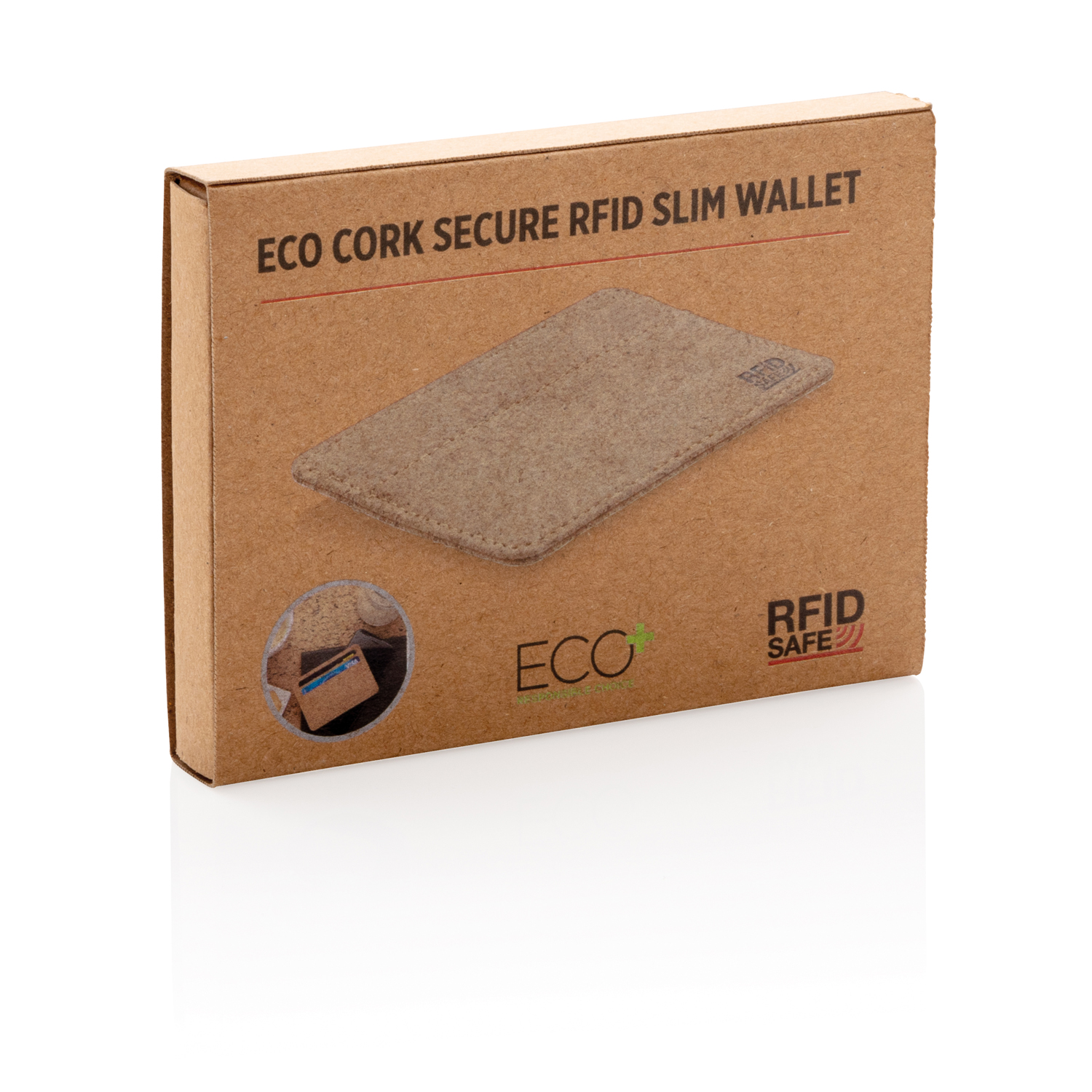 Эко-кошелек Cork c RFID защитой-1