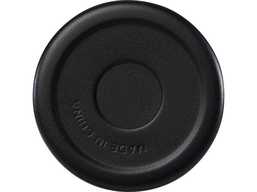 Sydney медная кружка с двойными стенками, сертифицированная согласно RCS, с вакуумной изоляцией и соломинкой, 1200 мл - сплошной черный-3