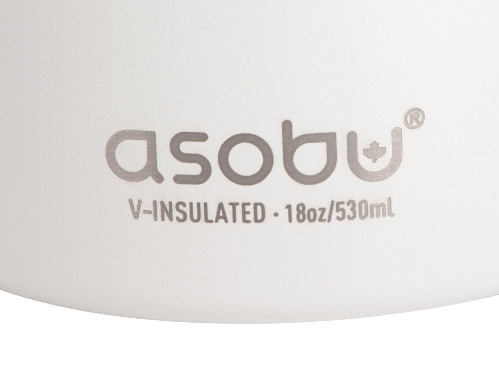 Вакуумная термобутылка ALPINE FLASK, 530 мл, белый-9